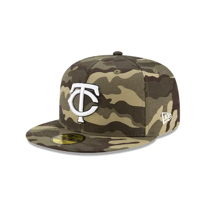 Milwaukee Brewers 2021 Armed Forces Day Kids 59FIFTY CAMO