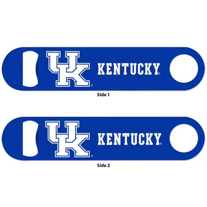Ouvre-bouteille Kentucky Wildcats double face bleu/blanc