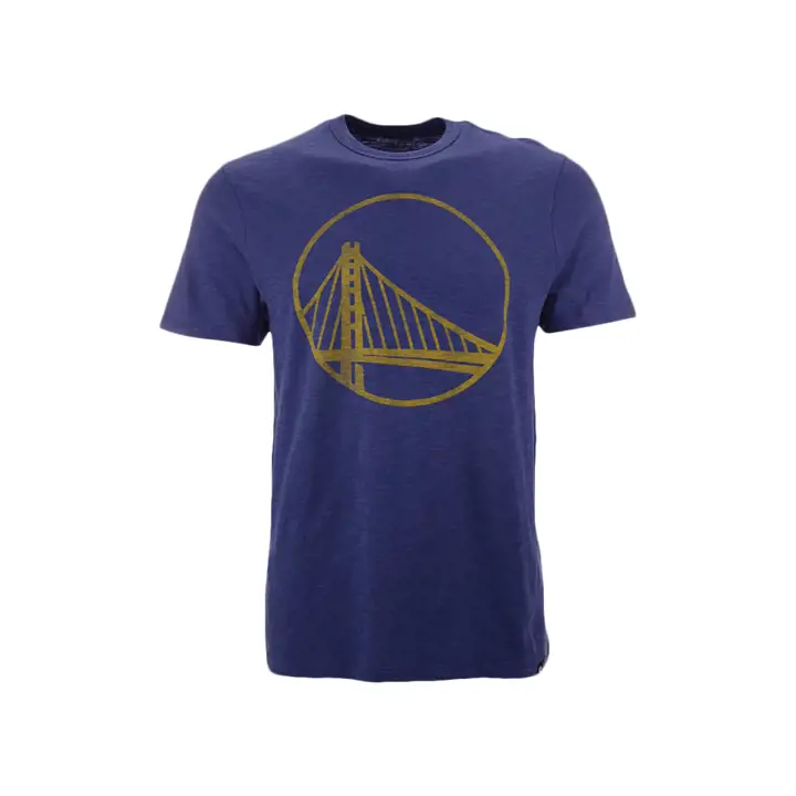 T-Shirt bleu WARRIORS NBA Grit Scrum