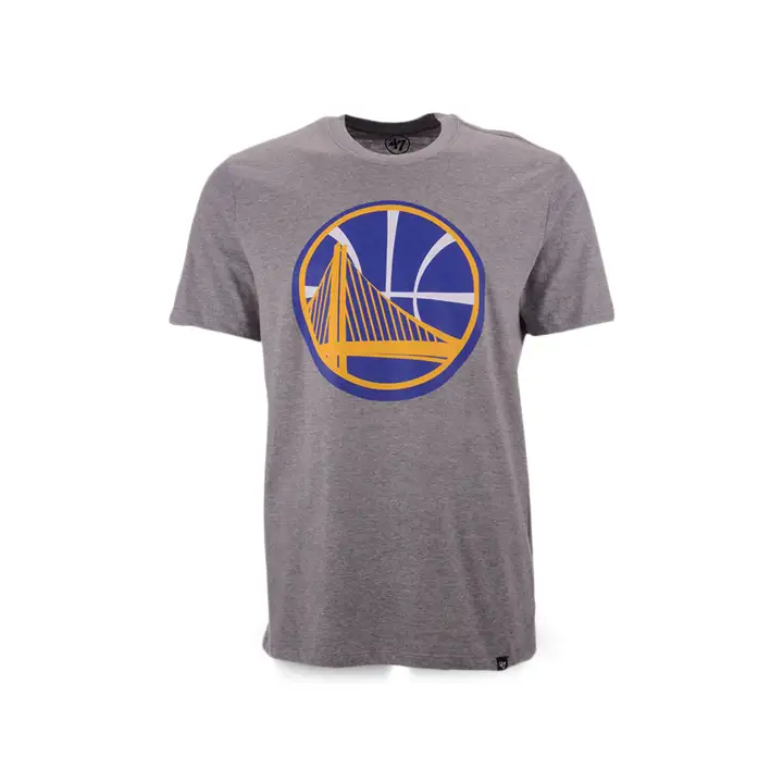 WARRIORS NBA Imprimé Super Rival T-shirt gris