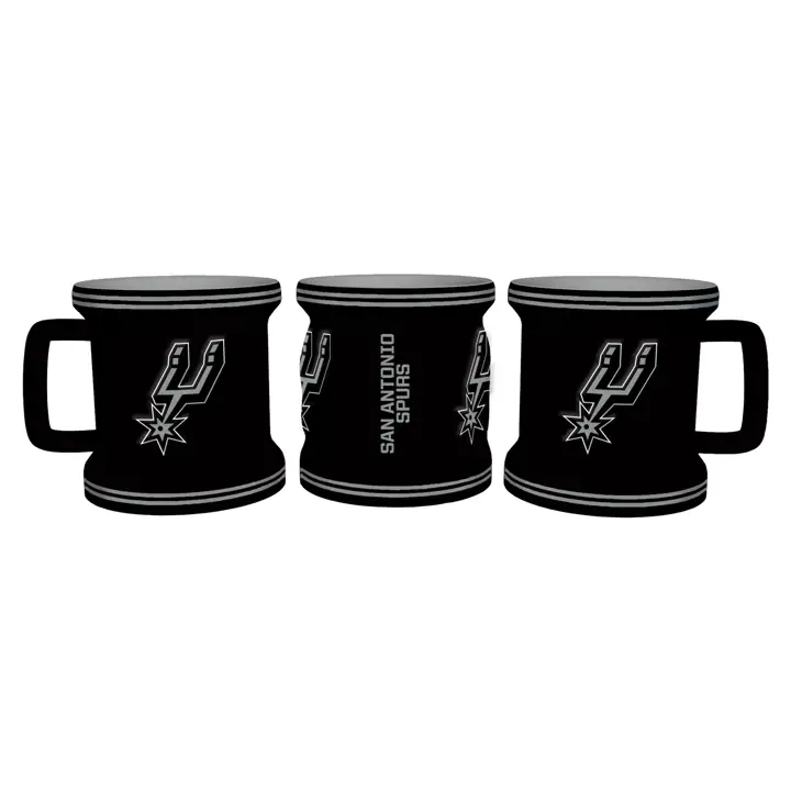 Mini-mug sculpté SPURS - 59 ml. Ass.
