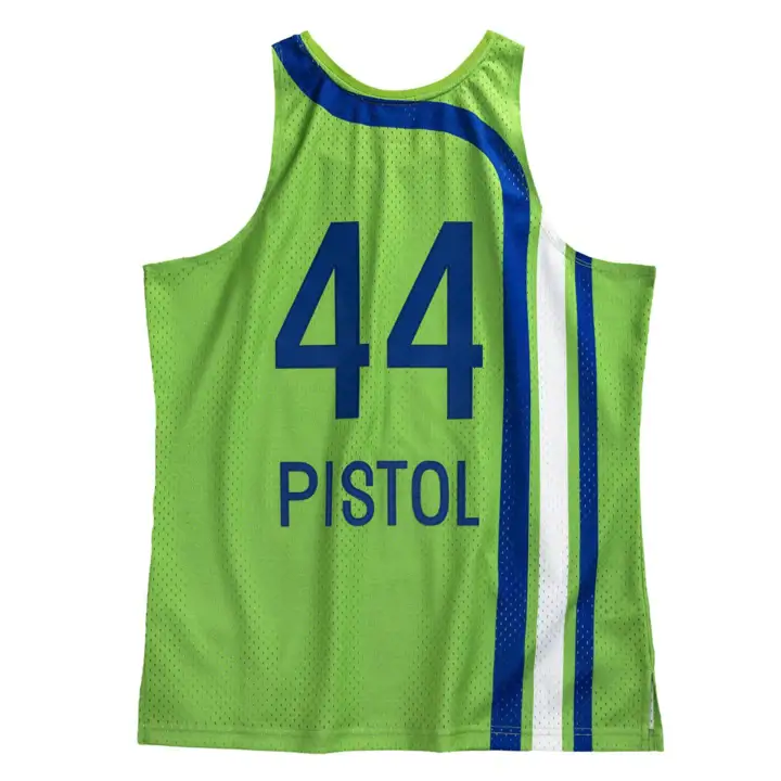 Maillot Swingman NBA M&N Atlanta Hawks vert Pistol