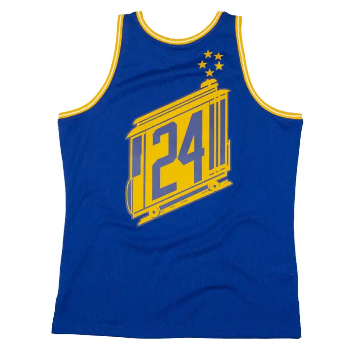 Maillot Swingman M&N NBA Golden State Warriors bleu Barry