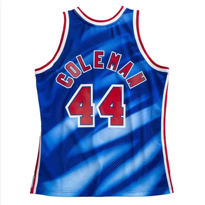 Maillot Swingman NBA M&N des New Jersey Nets bleu Coleman
