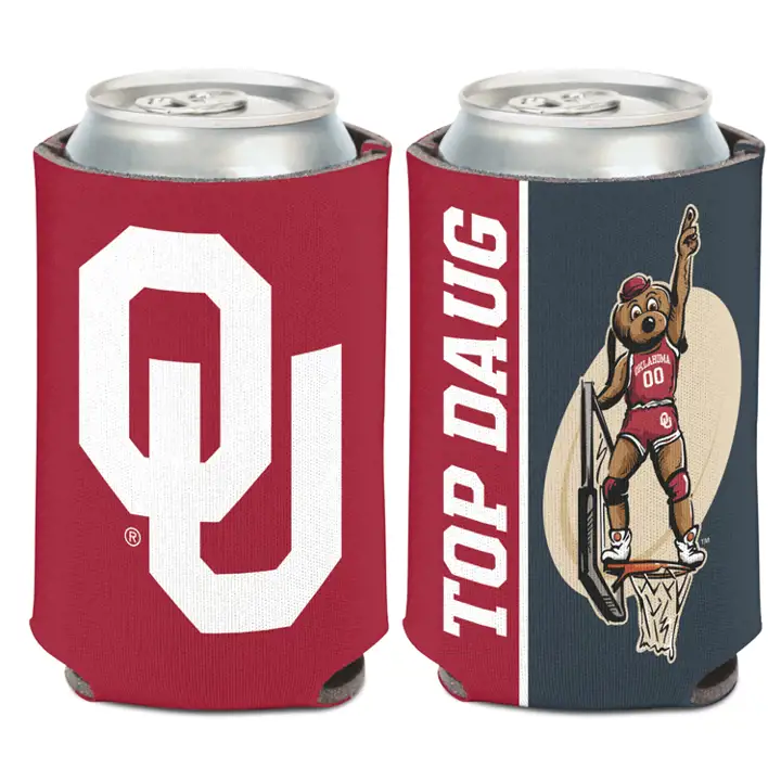 Refroidisseur de canettes 12 oz Oklahoma Top Dog