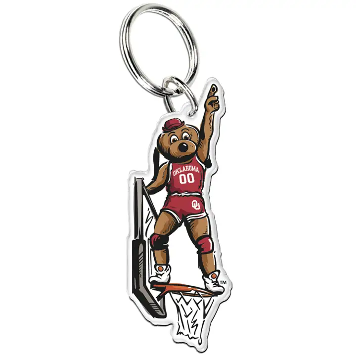 Porte-clés en acrylique Oklahoma Top Daug Ast