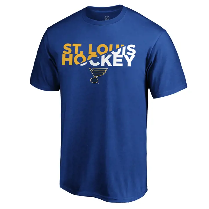 T-shirt empilable Blues LNH Fracture rbl