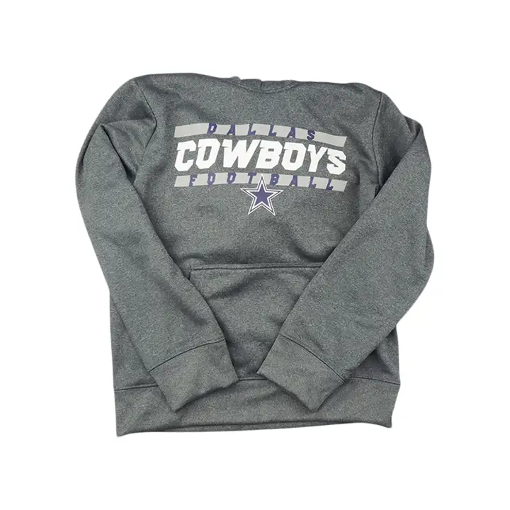 Sweat à capuche polaire NFL Youth BF COWBOYS 20 Anthracite