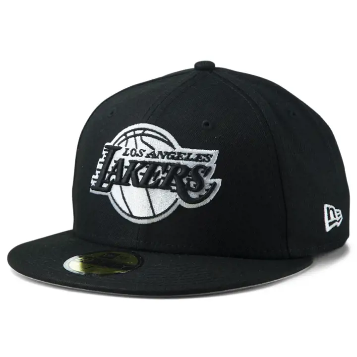 LOS ANGELES LAKERS NBA BW 59FIFTY blk