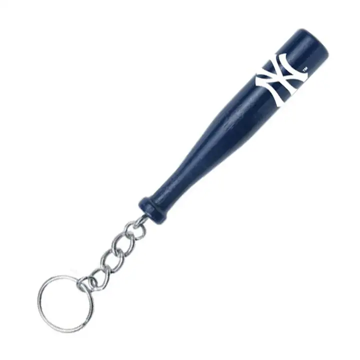 "Porte-clés batte de baseball Yankees 4" marine"