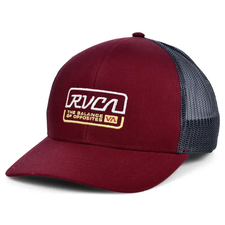 RVCA Factory Trucker Burgundy