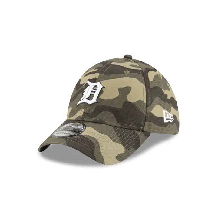 Detroit Tigers 2021 Jour des Forces Armées 39THIRTY CAMO/OLV