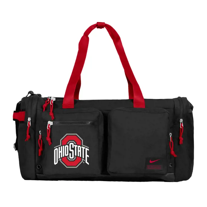 Sac polochon Ohio State Utility noir/rouge