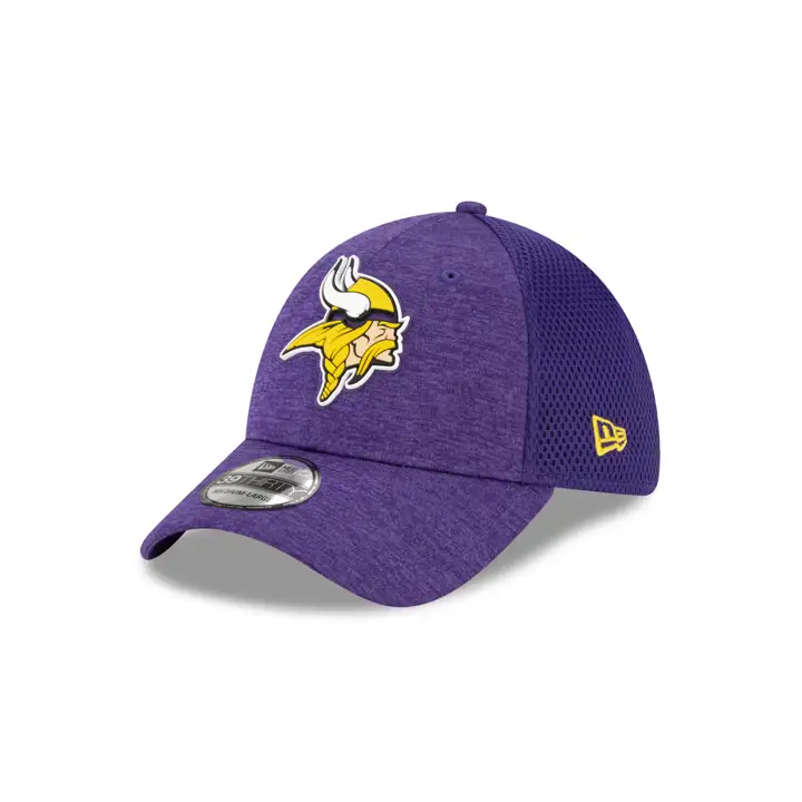 Casquette New Era NFL Minnesota Vikings Shadow Tech Rubber Neo 39Thirty pur