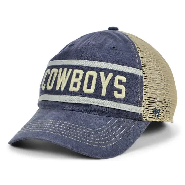 CASQUETTE EN MAILLE FILET « ’47 JUNCTURE CLEAN UP » NFL DALLAS COWBOYS bleu marine