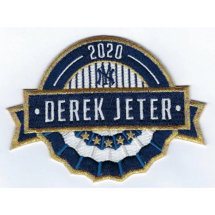 Yankees Jeter HOF Patch Derek Jeter Ast
