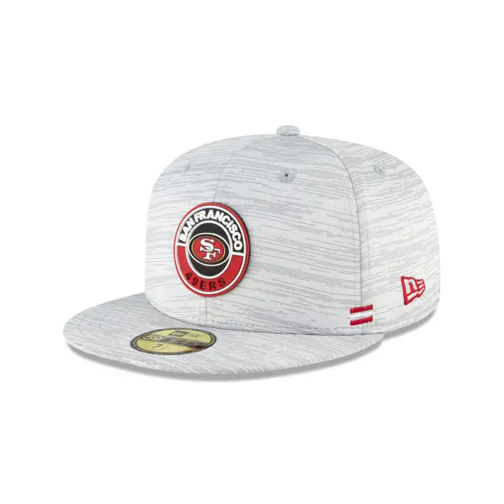 San Francisco 49ers 20 NFL OF Sideline 59FIFTY GRY