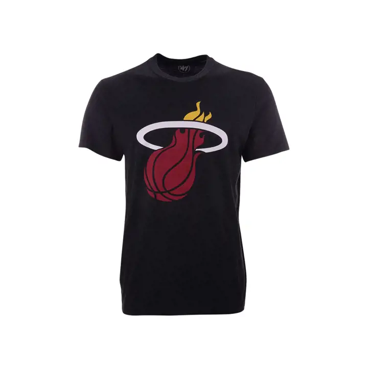 T-shirt HEAT NBA Club Imprimé noir