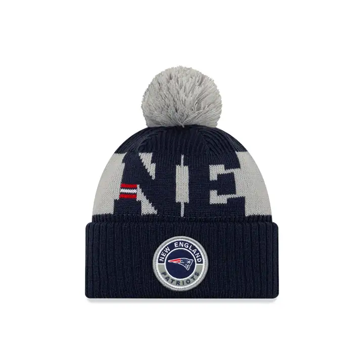 New England Patriots 20 NFL Sport Knit GRIS/BLEU MARINE