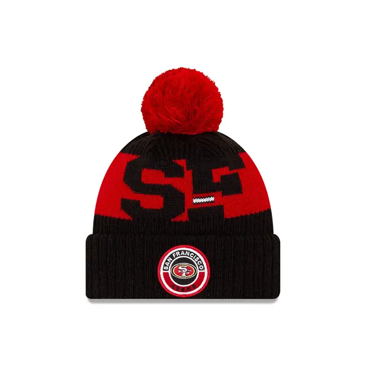 San Francisco 49ers 20 Bonnet de sport NFL ROUGE/NOIR
