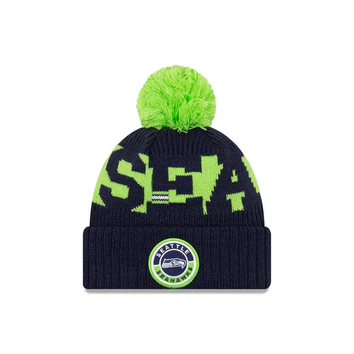 Seattle Seahawks 20 Bonnet Sport NFL LIME/NAVY