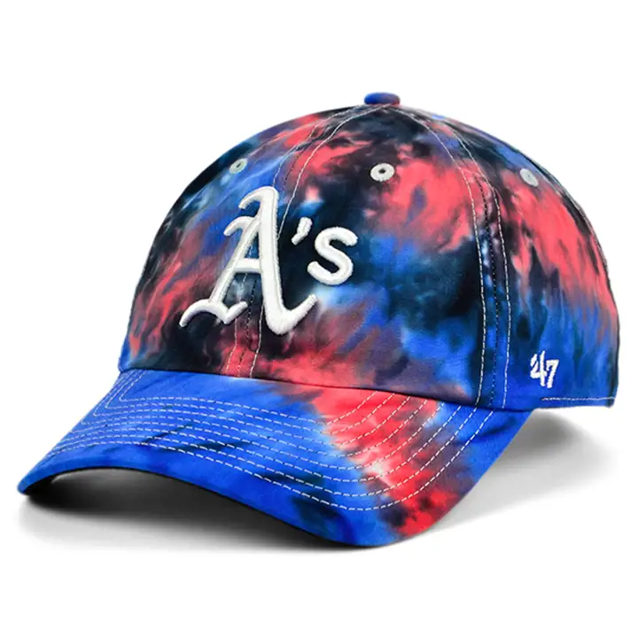 Casquette Oakland Athletics MLB Truckin' USA '47 Clean Up BLEU/ROUGE/BLANC