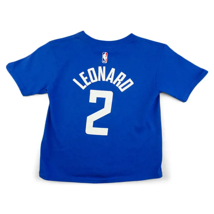 T-shirt NBA réplique enfant CLIPPERS N&N Kawhi Leonard bleu