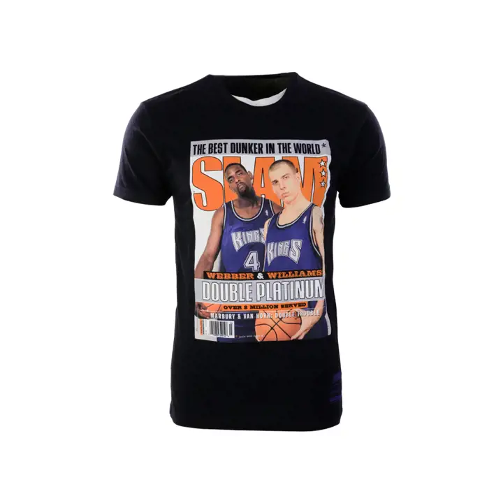 SACRAMENTO KINGS NBA SLAM COUVERTURE 40 KINGS CHRIS WEBBER BLK