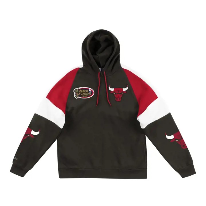CHICAGO BULLS NBA HOODY INSTANT REPLAY BULLS NOIR