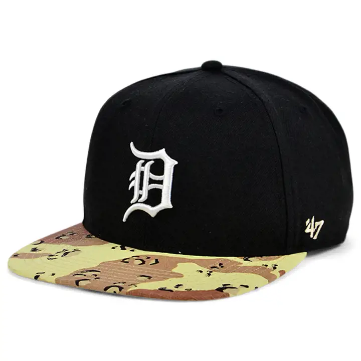 DETROIT TIGERS MLB OPERATION CAMO SNAPBACK BLK