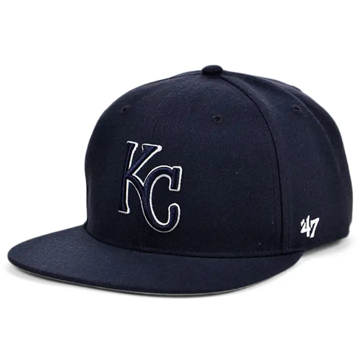 KANSAS CITY ROYALS MLB Couleurs Sans Tirage '47 Casquette NAVY