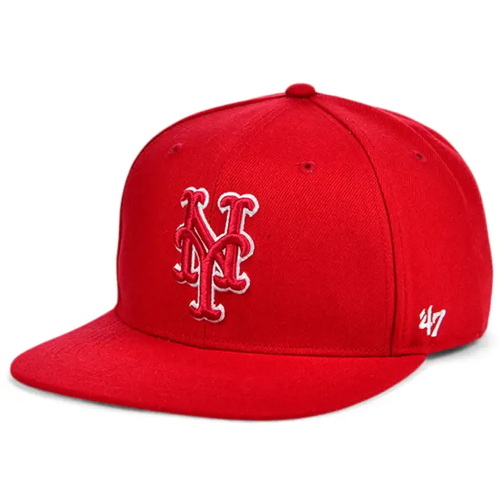NEW YORK METS MLB Couleurs No Shot '47 Captain ROUGE