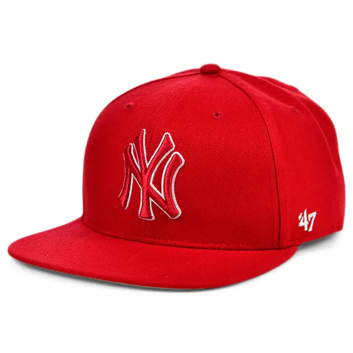 NEW YORK YANKEES Couleurs MLB Sans Visière '47 Captain ROUGE