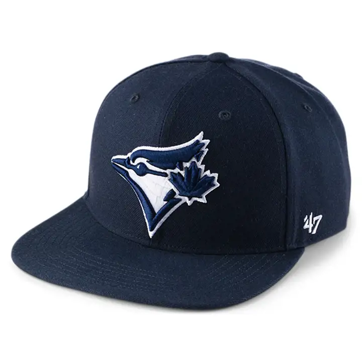 TORONTO BLUE JAYS MLB Couleurs Pas de tir Casquette '47 Captain NAVY