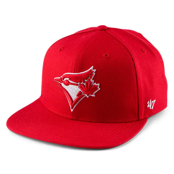 TORONTO BLUE JAYS Couleurs MLB Casquette '47 Captain ROUGE
