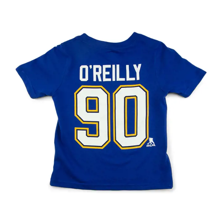 T-shirt Enfant Blues LNH Joueur Ryan O'Reilly rbl