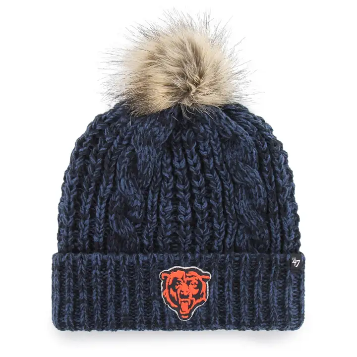Chicago Bears NFL Femme Meeko Maille MARINE