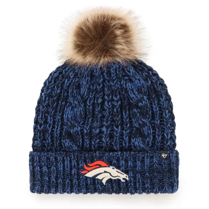 Denver Broncos NFL Femme Meeko Tricot BLEU MARINE
