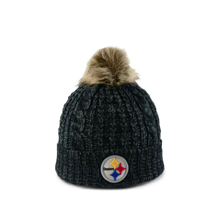 Pittsburgh Steelers NFL Femme Meeko Tricot NOIR