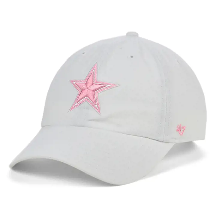 Dallas Cowboys NFL Femme Casquette Clean Up Blanc