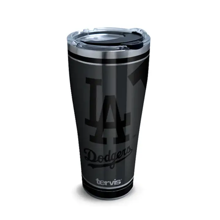 Los Angeles Dodgers Gobelet isotherme en acier inoxydable noir 887 ml