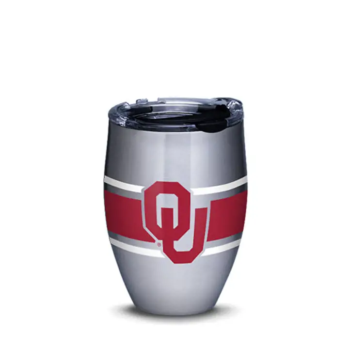Gobelet en acier inoxydable NCAA 355 ml Oklahoma Sooners noir