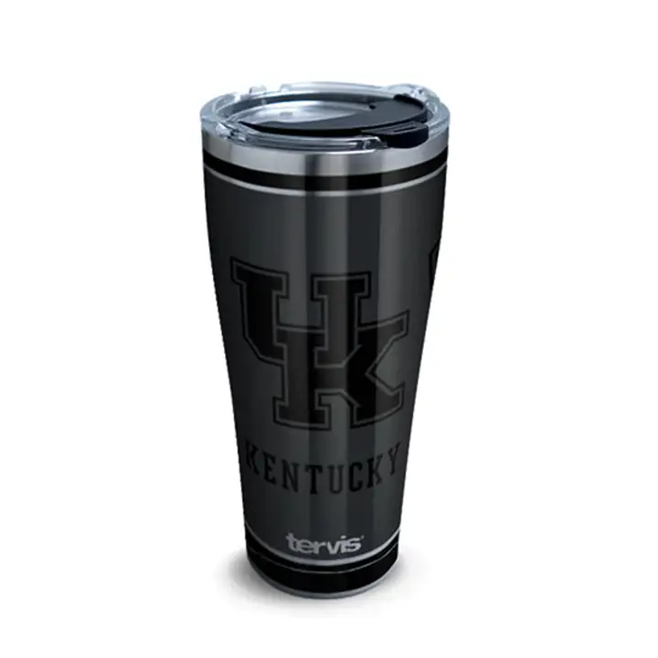 Gourde isotherme en acier inoxydable noir 30 oz Kentucky Wildcats NCAA