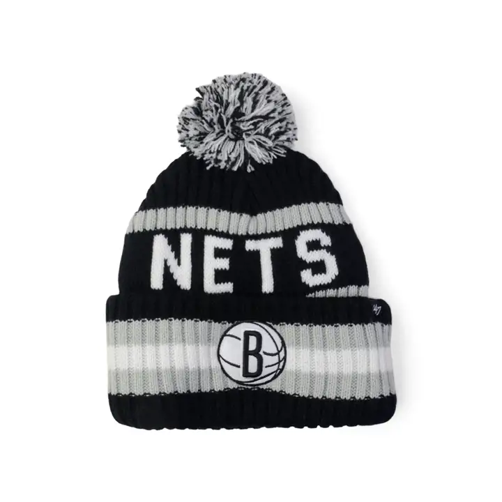 Brooklyn Nets NBA BERING Bonnet '47 noir
