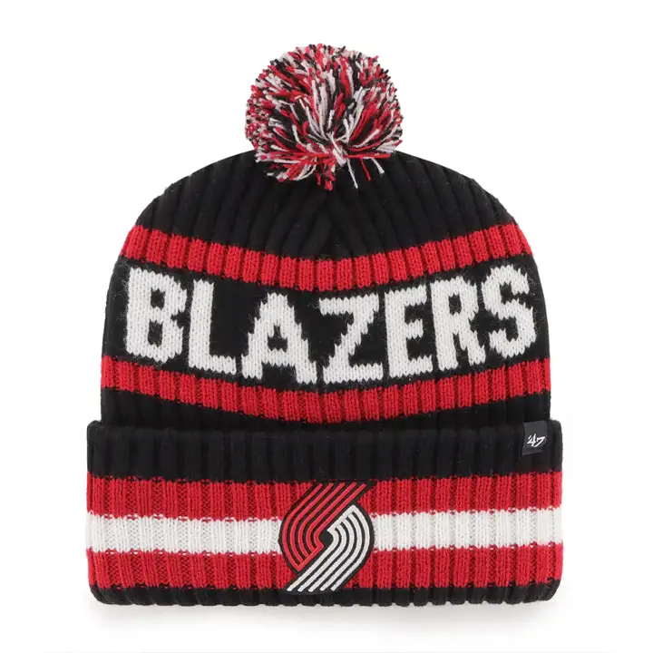 Portland Trailblazers NBA BONNET EN TRICOT BERING '47 noir