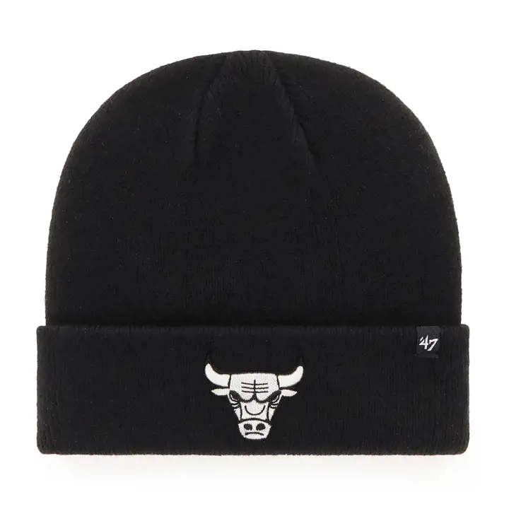 Chicago Bulls NBA BDUB Cuff Knit noir/blanc