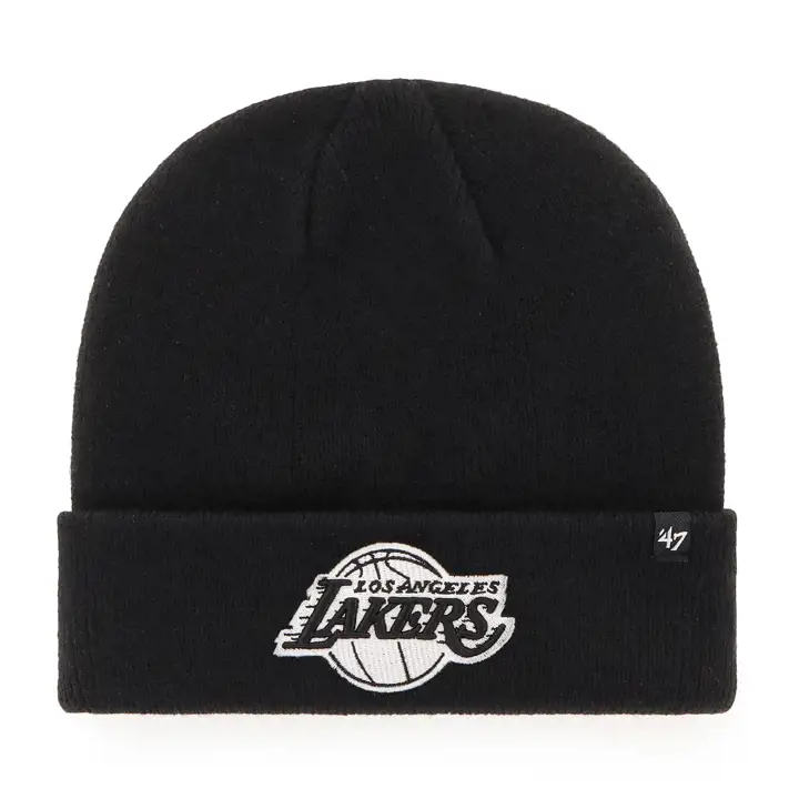 Los Angeles Lakers NBA BDUB Bonnet revers noir/blanc