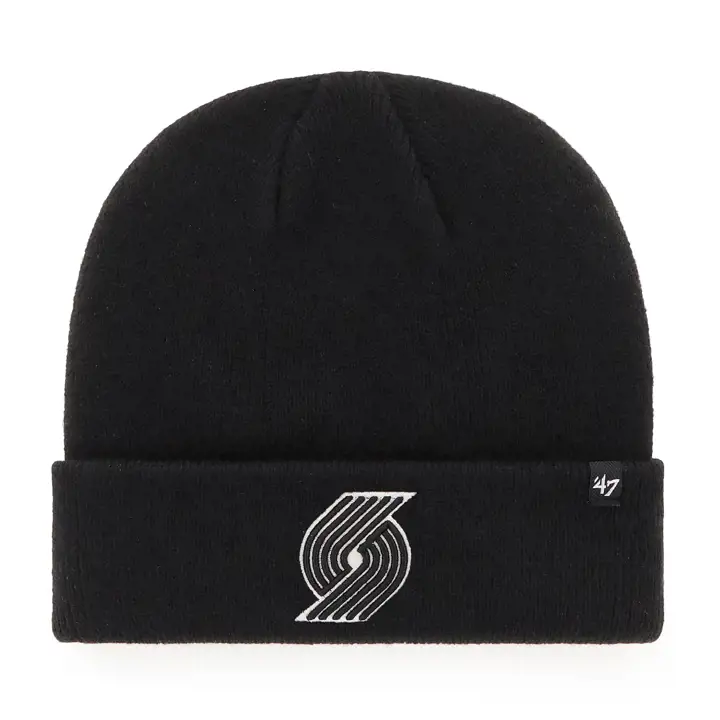 Portland Trail Blazers NBA BDUB Bonnet à revers noir/blanc