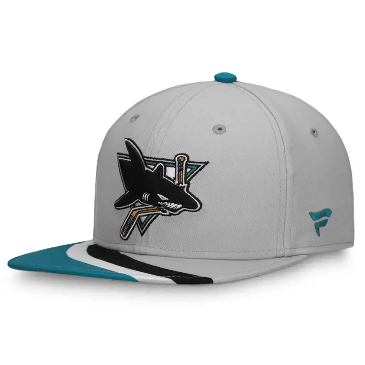San Jose Sharks NHL Édition Spéciale Casquette Snapback GRISE