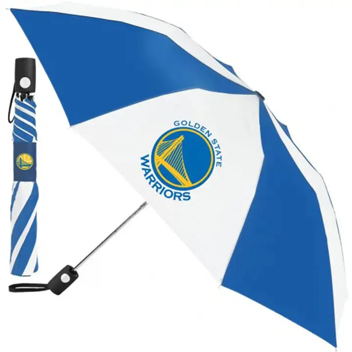 Parapluie pliable automatique Golden State Warriors